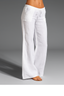 Linen Pants Women | Wide Leg Cut, Breathable Fabric 0