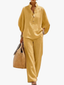 Linen Set | Batwing Sleeves, Wide Trousers 1