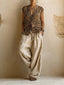 Linen Set | Three-Piece, Flowing Silhouette 2