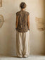 Linen Set | Three-Piece, Flowing Silhouette 3