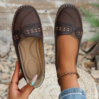 Loafers | Soft PU Leather, Lightweight Sole 0
