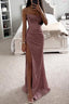 Long Dress | Shimmer Corset, Spaghetti Straps 4