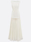 Long Dress | Sleeveless, Pleated Silhouette 4