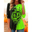 Long Sleeve Shirts | Pumpkin Print, Crew Neckline 2