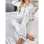 Lounge Set | Long Sleeve, Button Front Top 0