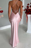 Maxi Dress | Blush, Cut-Out Back, Crisscross Straps 1