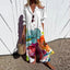 Maxi Dress | Bold Floral Design, Convenient Pockets 2