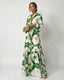 Maxi Dress | Flattering V-Neckline, Tie-Waist 1