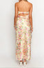 Maxi Dress | Floral Print, Adjustable Straps 4