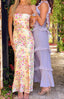 Maxi Dress | Floral Print, Adjustable Straps 7