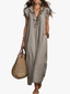 Maxi Dress | Flowing Silhouette, Delicate Ruffles 1