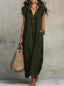 Maxi Dress | Flowing Silhouette, Delicate Ruffles 11
