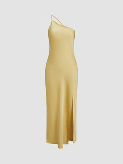 Maxi Dress | High Leg Slit, Open Back 0