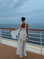 Maxi Dress | High Neckline, Side Slit Skirt 1