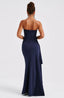 Maxi Dress | Off-Shoulder Twist Design, Flowing Silhouette 1