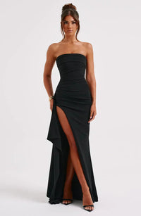 Maxi Dress | Off-Shoulder Twist Design, Flowing Silhouette 4