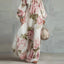 Maxi Dress | Off-the-Shoulder Neckline, Floral Print 3