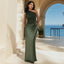 Maxi Dress | One-Shoulder Design, Satin Finish 2