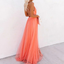 Maxi Dress | Plunging Neckline, Flowing Skirt 4