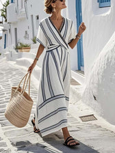 Maxi Dress | Relaxed Silhouette, Feminine Details 0