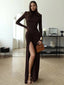 Maxi Dress | Sculpted Fit, Draped Waist 6