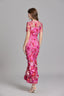 Maxi Dress | Short Sleeve, Floral Embroidery 5