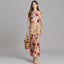 Maxi Dress | Short Sleeve, Floral Embroidery 6