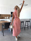 Maxi Dress | Sleeveless, Full-Length Button Closure 5