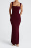 Maxi Dress | Square Neckline, Pleated Bust 6