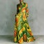 Maxi Dress | Stand Collar, Long Sleeve, Button Front 3