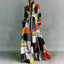 Maxi Dress | Stand Collar, Long Sleeve, Button Front 8