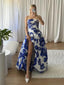 Maxi Dress | Strapless, Floral Print 4