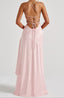Maxi Dress | Twist Cowl Neckline, High-Low Hem 6
