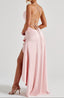Maxi Dress | Twist Cowl Neckline, High-Low Hem 7