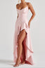 Maxi Dress | Twist Cowl Neckline, High-Low Hem 8