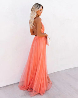 Maxi Dress | V-Neck, Cross-Back Straps 1