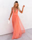 Maxi Dress | V-Neck, Cross-Back Straps 2