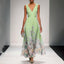 Maxi Dress | V-Neck, Floral Print Design 3