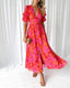 Maxi Dress | V-Neckline, Long Flowing Silhouette 0