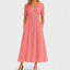 Midi Dress | Flattering V-Neckline, Elegant Silhouette 6