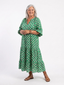 Midi Dress | Floral Print, V-Neckline, Flared Silhouette 3
