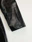 Midi Dress | Glossy Croc-Effect, Long Sleeve, Zip-Front Closure 8