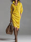 Midi Dress | Ribbed Texture, Sleek Silhouette 0