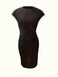 Midi Dress | Short Sleeves, Twisted Detail 2