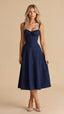 Midi Dress | Sleeveless, Drawstring Detail 7
