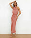 Midi Dress | Sleeveless, High Neck 12