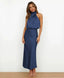 Midi Dress | Sleeveless, High Neck 13