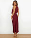Midi Dress | Sleeveless, High Neck 4