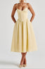 Midi Dress | Sweetheart Neckline, Structured Corset 4