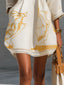 Mini Dress | A-Line Silhouette, Crochet Lace Accents 4